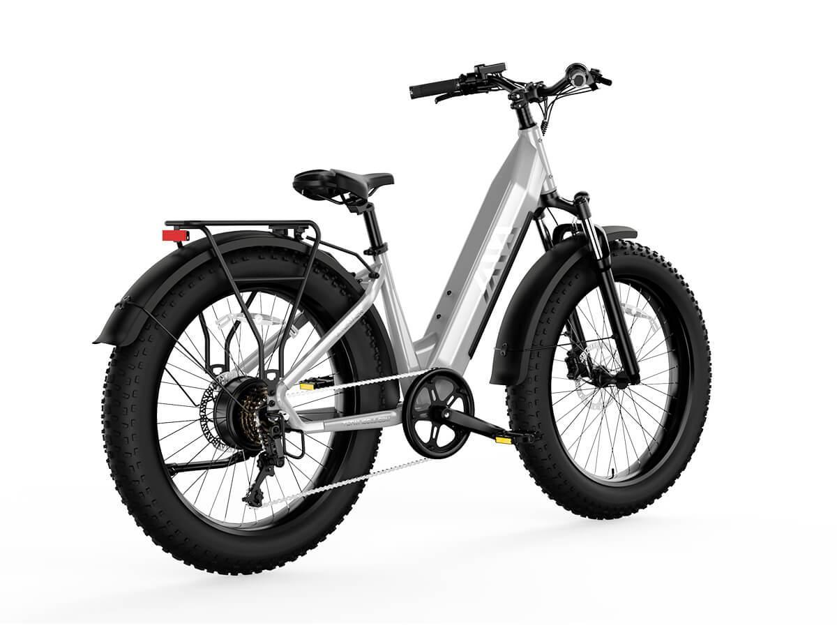 Dreamer 26" Step-Thru Fat Tire Electric Bike