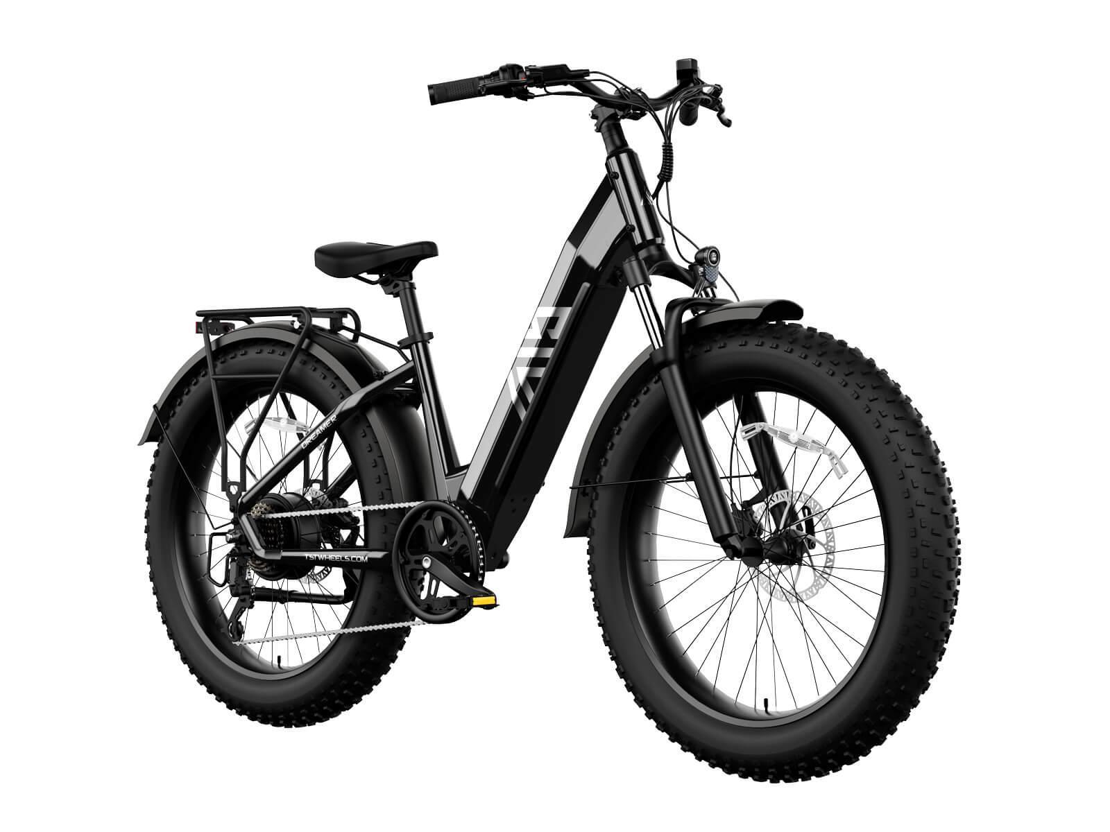 Dreamer 26" Step-Thru Fat Tire Electric Bike
