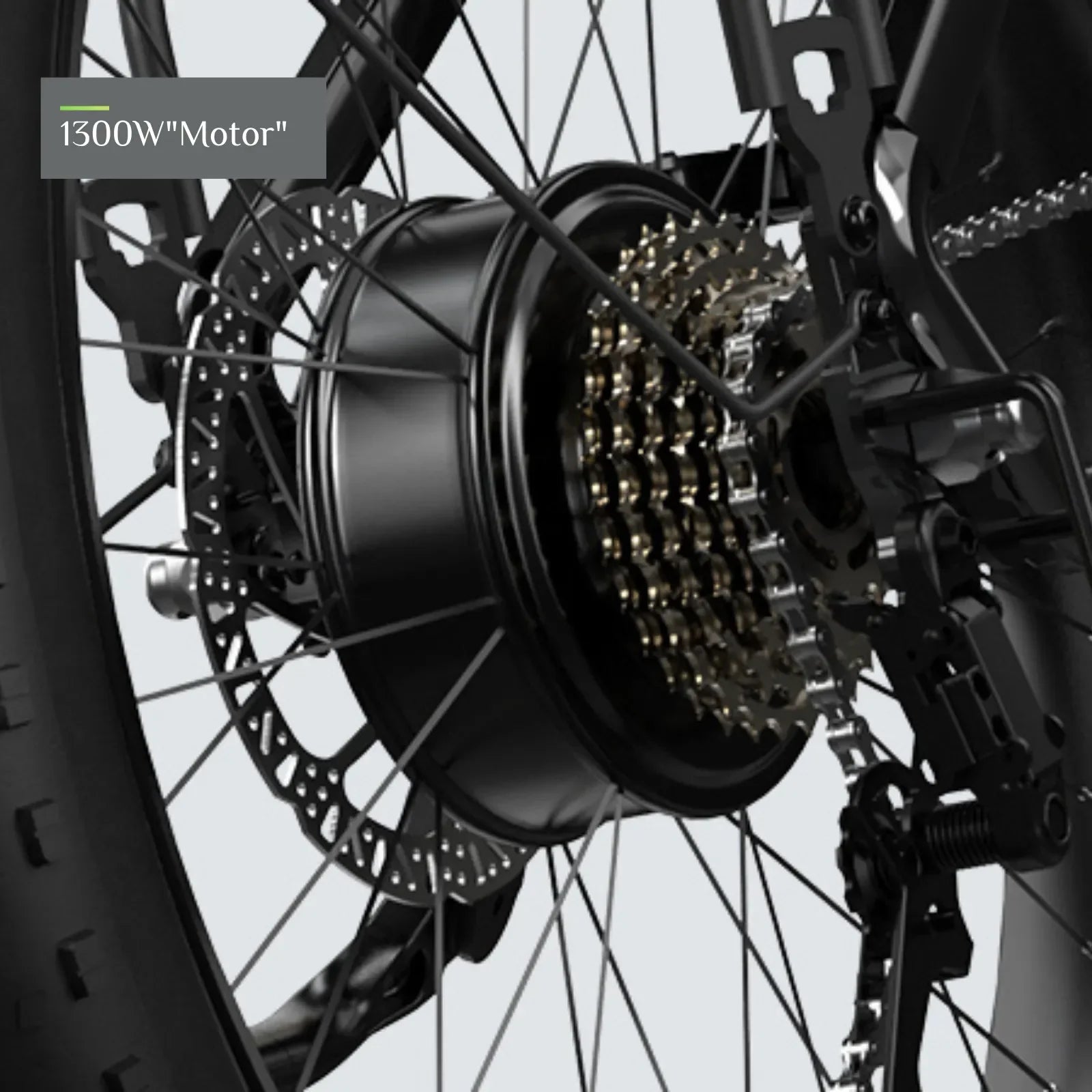 Defender 26" Fat Tire Ebike For Adult