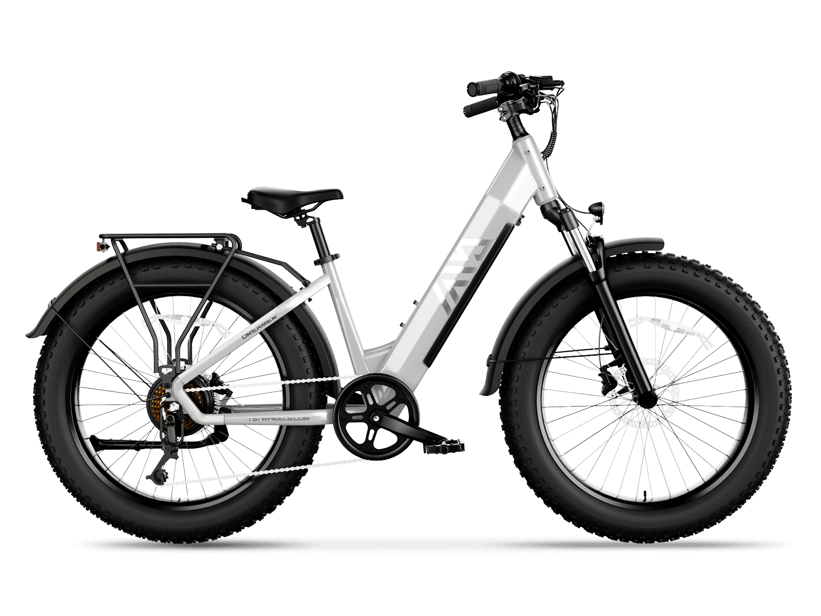 Dreamer 26" Step-Thru Fat Tire Electric Bike