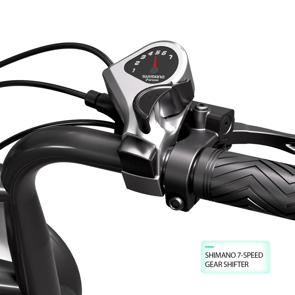 R002 20'' 1500W Full Suspension Moped-style Electric Bike