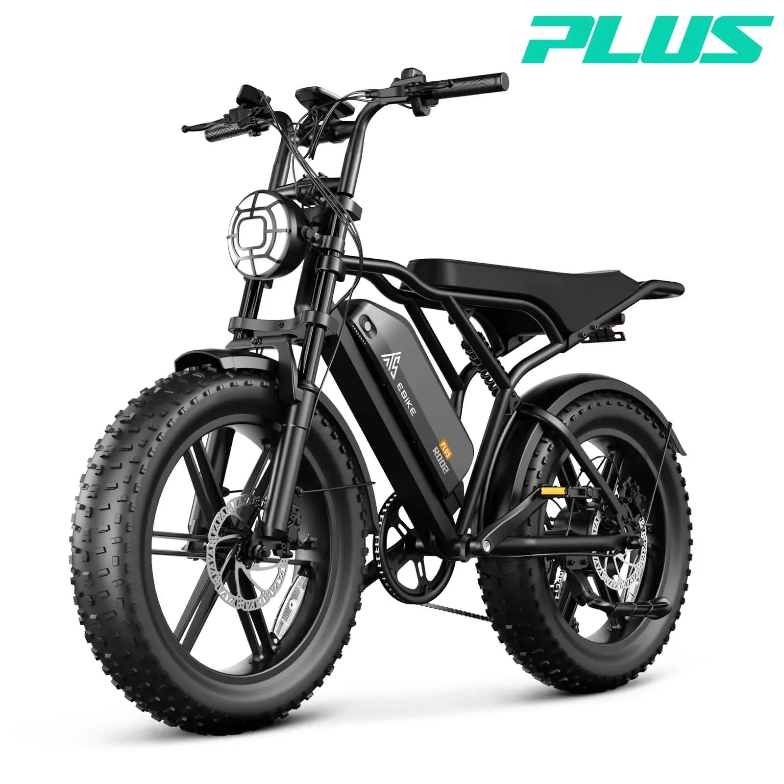 R002 20'' 1500W Full Suspension Moped-style Electric Bike