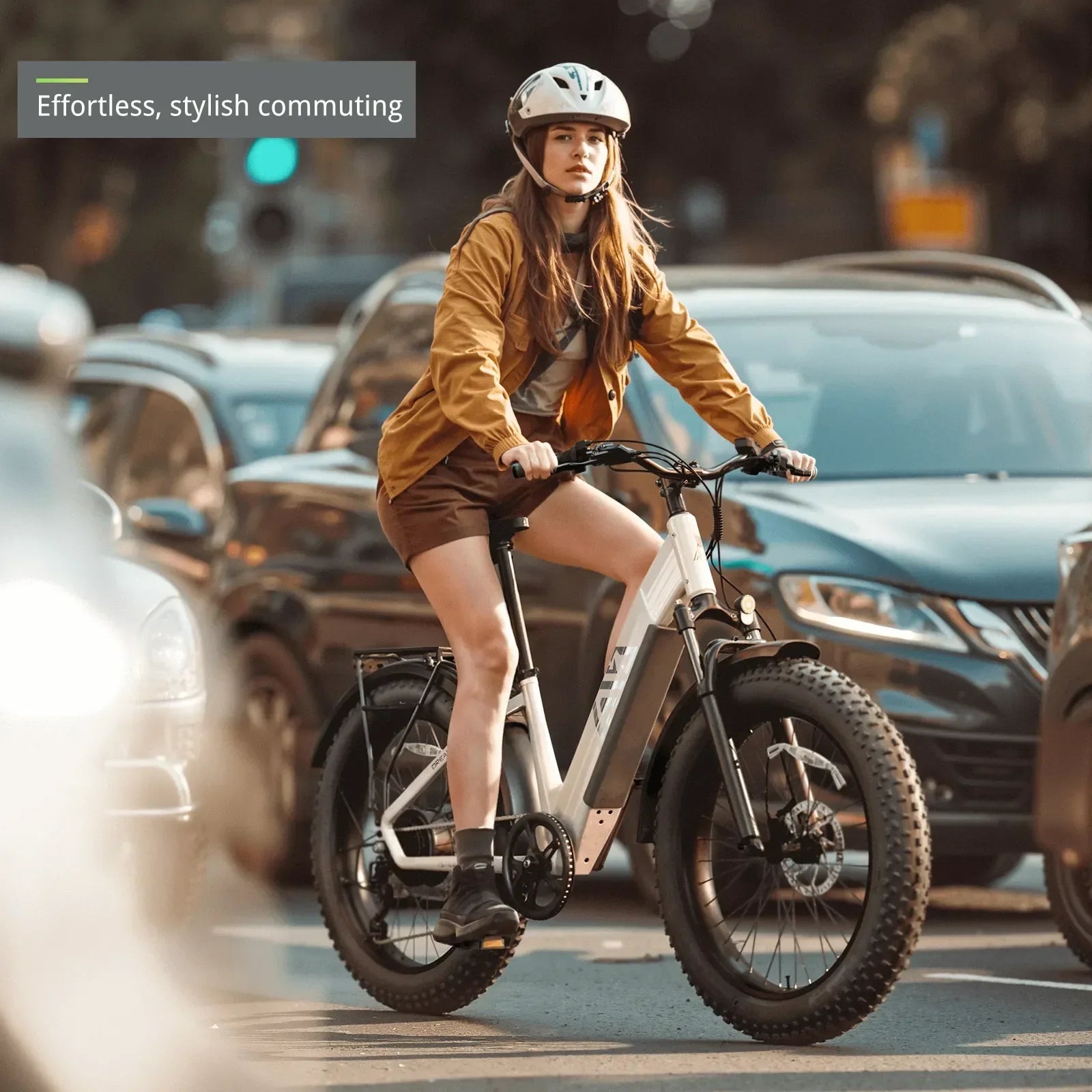 Dreamer 26" Step-Thru Fat Tire Electric Bike