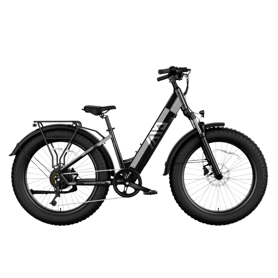 Dreamer 26" Step-Thru Fat Tire Electric Bike