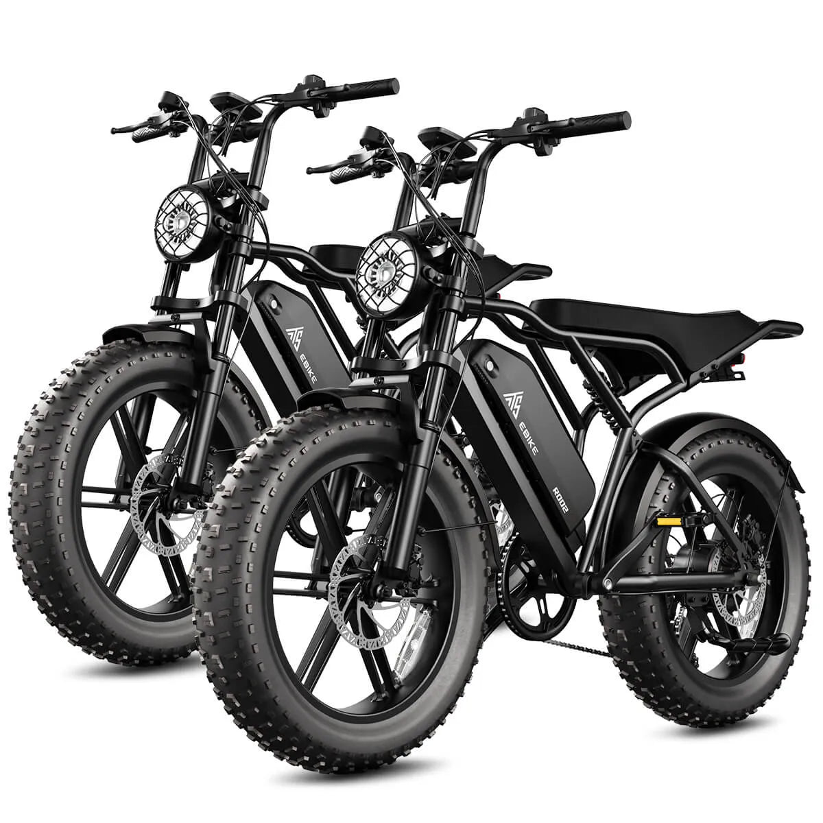 R002 20'' 1500W Full Suspension Moped-style Electric Bike